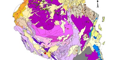Mapa tanzanie geologické